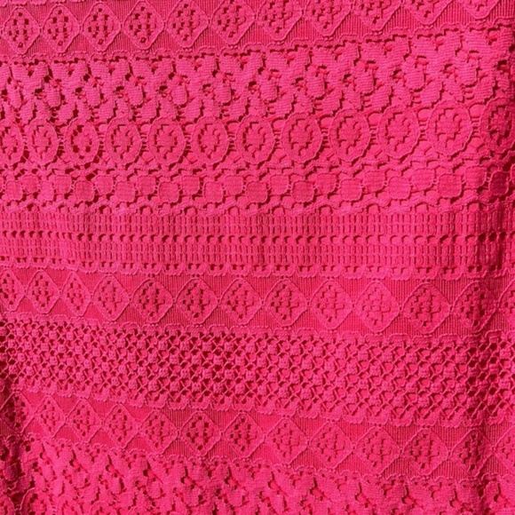 NWT $30 Croft&Barrow frontal lace overlay top - Picture 4 of 12